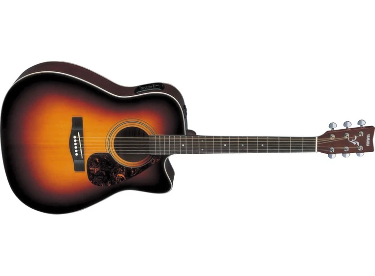 Yamaha FX370C TOBACCO BR. SUNBURST ELECTRIC ACOUSTIC GUITAR 